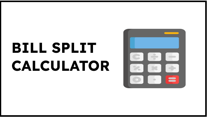 bill split calculator