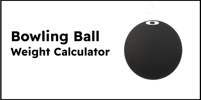 bowling ball weight calculator