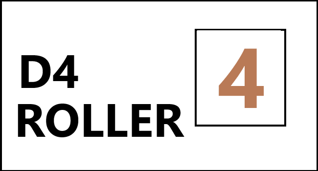 d4 roller